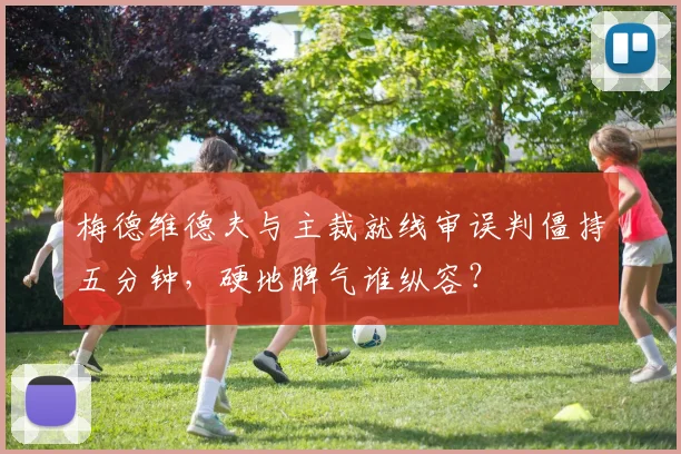 梅德维德夫与主裁就线审误判僵持五分钟，硬地脾气谁纵容？
